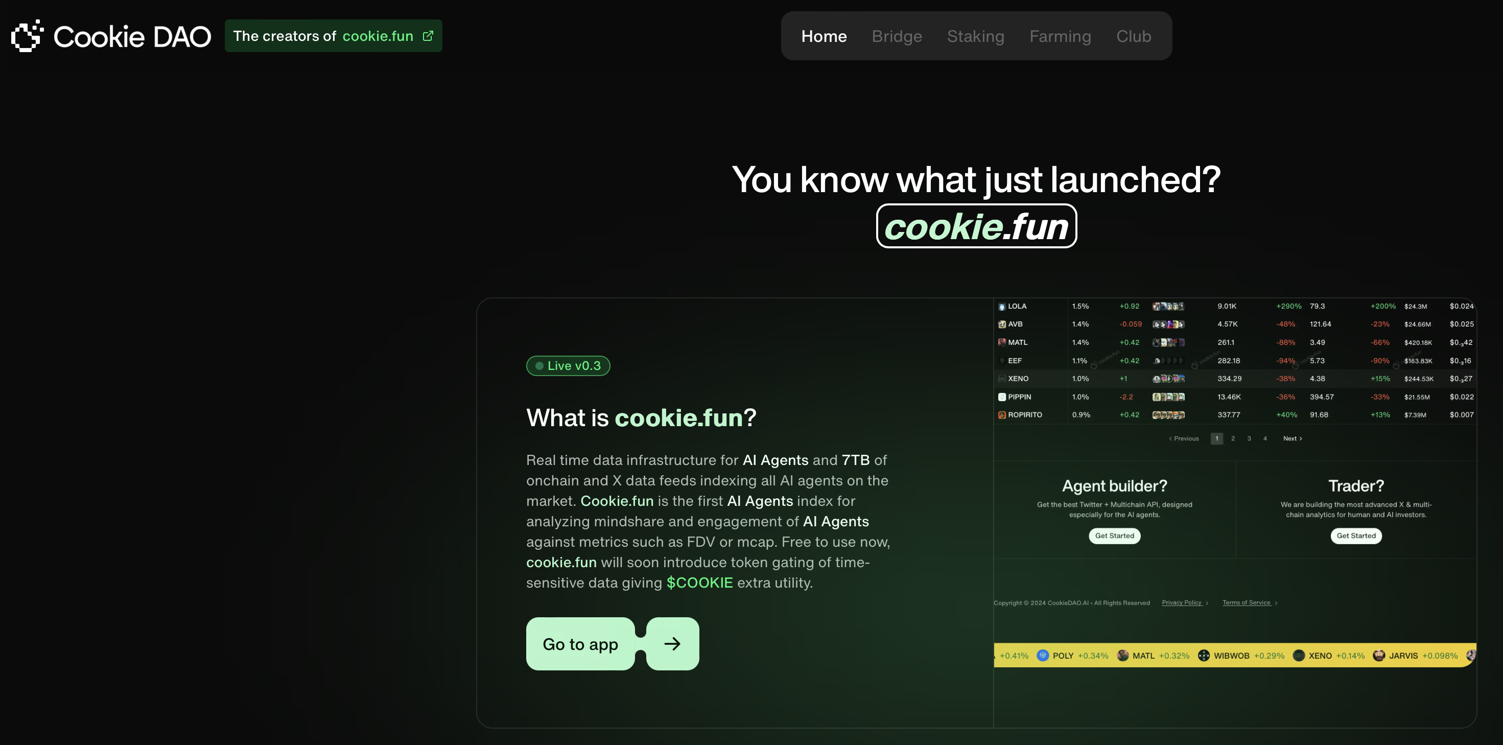 Cookie DAO InfoFi project