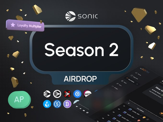 Sonic Season 2 Airdrop Analysis: On-Chain Behavior Scoring and Developer Revenue Binding Mechanism